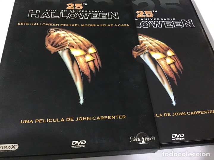 Cine: Halloween Edici&oacute;n 25 Aniversario Dos discos
