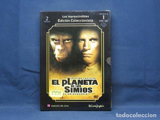 Cine: EL PLANETA DE LOS SIMIOS - DVD - Foto 1