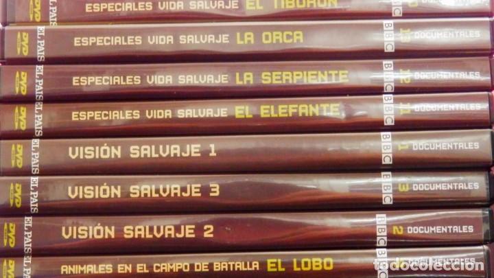 Cine: DOCUMENTALES BBC * PACK 10 DVD ESPECIAL VISI&Oacute;N SALVAJE