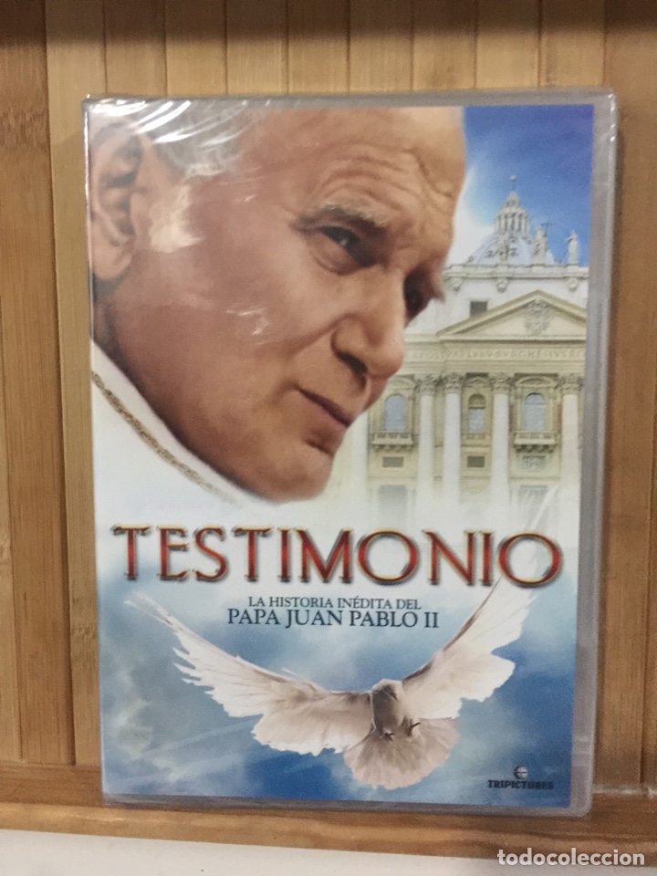 Cine: Testimonio la historia in&eacute;dita del papa Juan Pablo II DVD - Precintado -