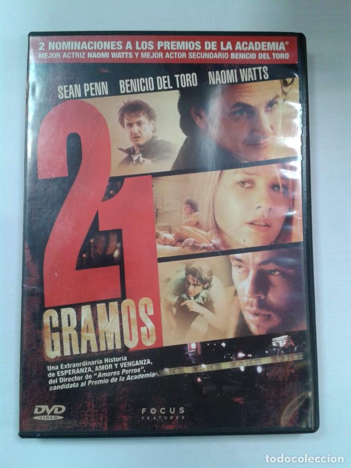 Cinema: 21 GRAMOS. DV. CL ***