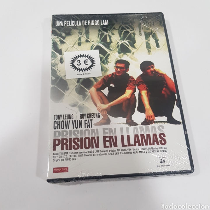 Cine: ND193 prisi&oacute;n en llamas DVD NUEVO PRECINTADO