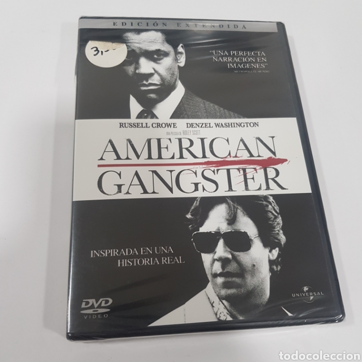 Cine: REF.ND192 American Gangster DVD NUEVO PRECINTADO