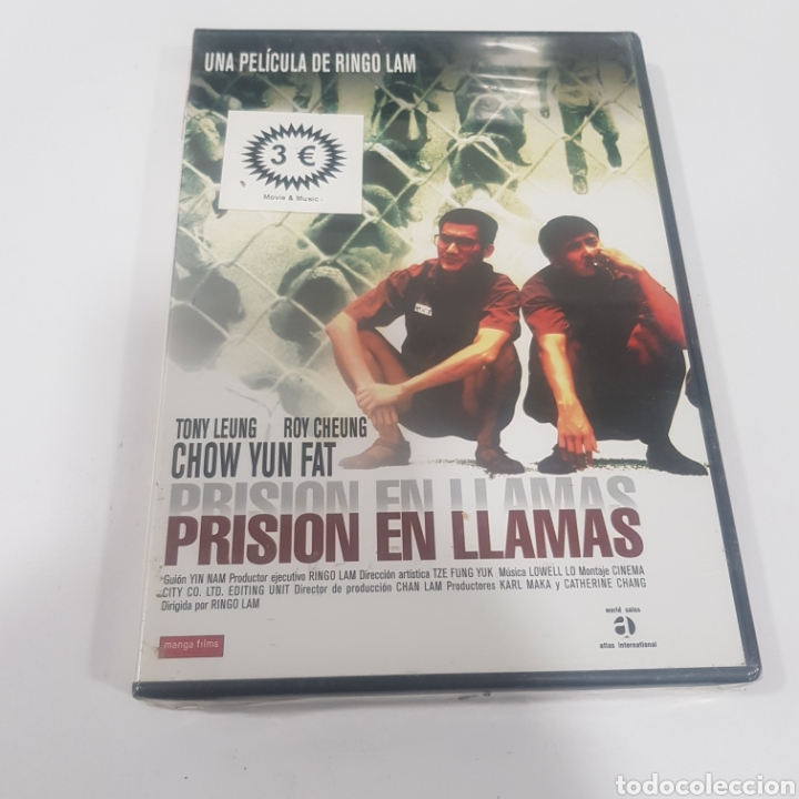 Cinema: ND4 prisi&oacute;n en llamas DVD NUEVO PRECINTADO