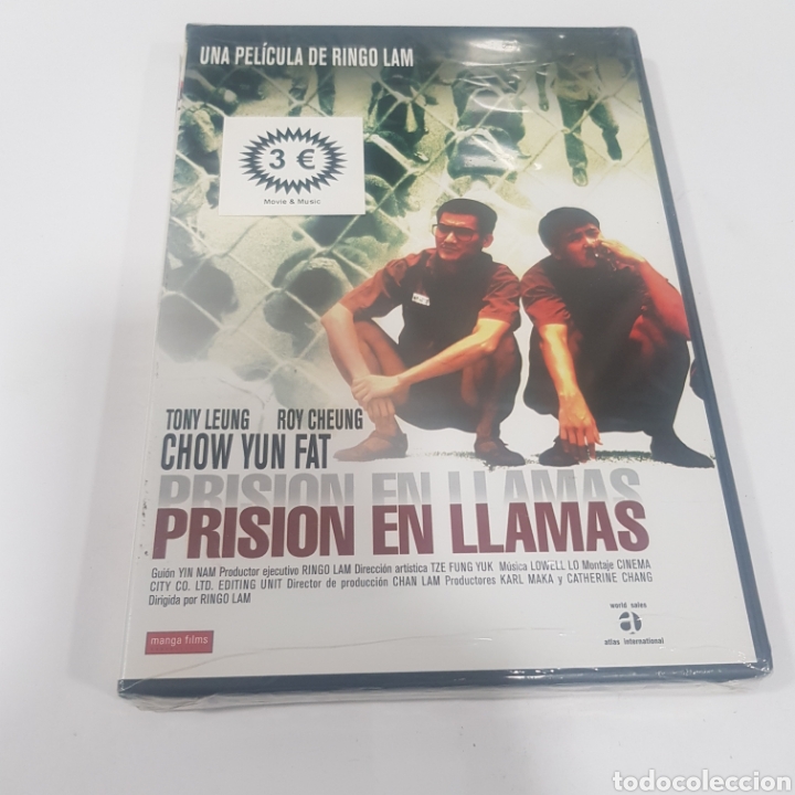 Cine: ND245 prisi&oacute;n en llamas DVD NUEVO PRECINTADO