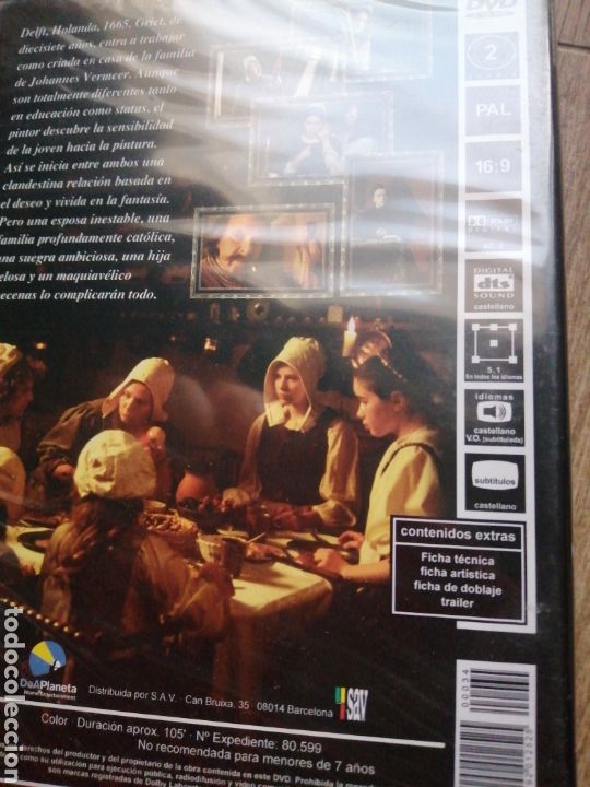 Cine: La joven de la perla (precintada) - Foto 2