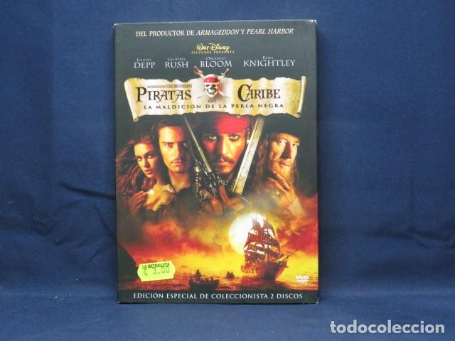 Cine: PIRATAS DEL CARIBE - LA MALDICION DE LA PERLA NEGRA - DVD