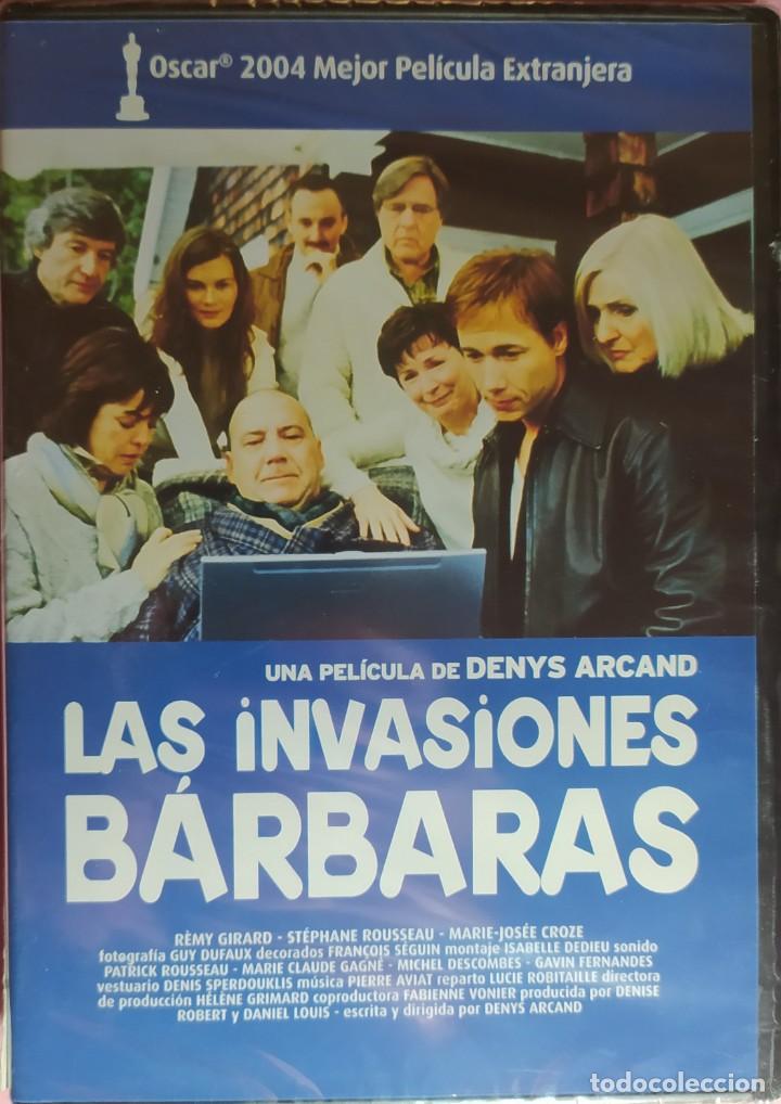 Cine: DVD LAS INVASIONES BARBARAS - Denys Arcand / Remy Girard / Stephane Rousseau - NUEVO / PRECINTADO