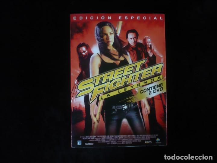 Cine: street fighter la leyenda - edicion especial 2 discos - dvd como nuevos