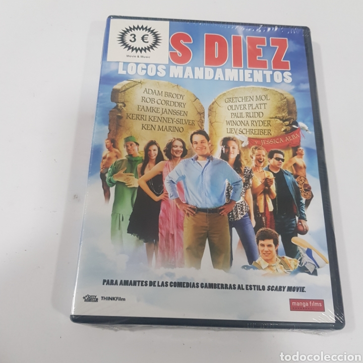 Cin&eacute;ma: ND168 los diez locos mandamientos DVD NUEVO PRECINTADO