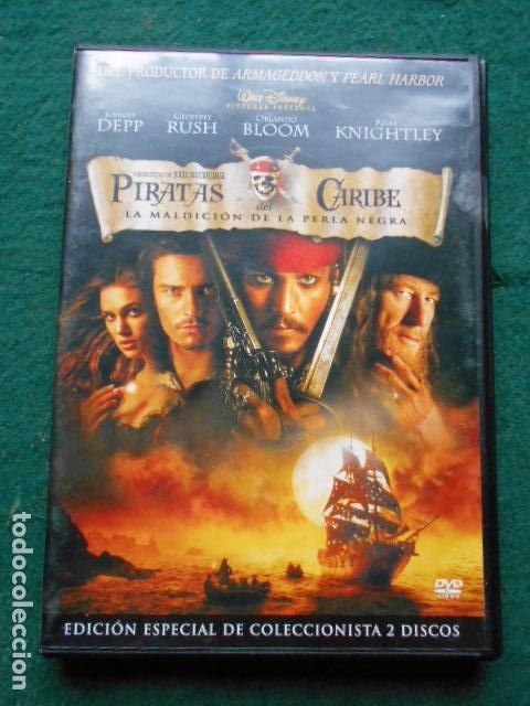 Cine: CINE DVD PIRATAS DEL CARIBE LA PERLA NEGRA EDICI&Oacute;N COLECCIONISTAS 2 DISCOS