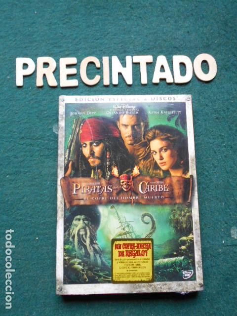 Cine: CINE DVD PIRATAS DEL CARIBE EL HOMBRE DEL COFRE MUERTO EDICI&Oacute;N ESPECIAL 2 DISCOS