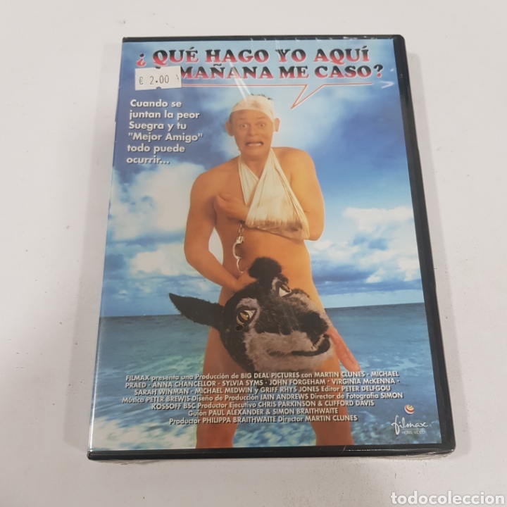 Kino: REF.ND186 qu&eacute; hago yo aqu&iacute; si ma&ntilde;ana me caso DVD NUEVO PRECINTADO