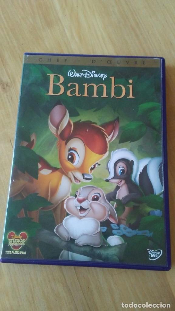 Cine: DVD BAMBI (EN FRANC&Eacute;S) - Foto 1