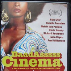 Cine: BAADASSSSS CINEMA DVD - PAM GRIER, QUENTIN TARANTINO - EN INGLES -. Lote 266329263