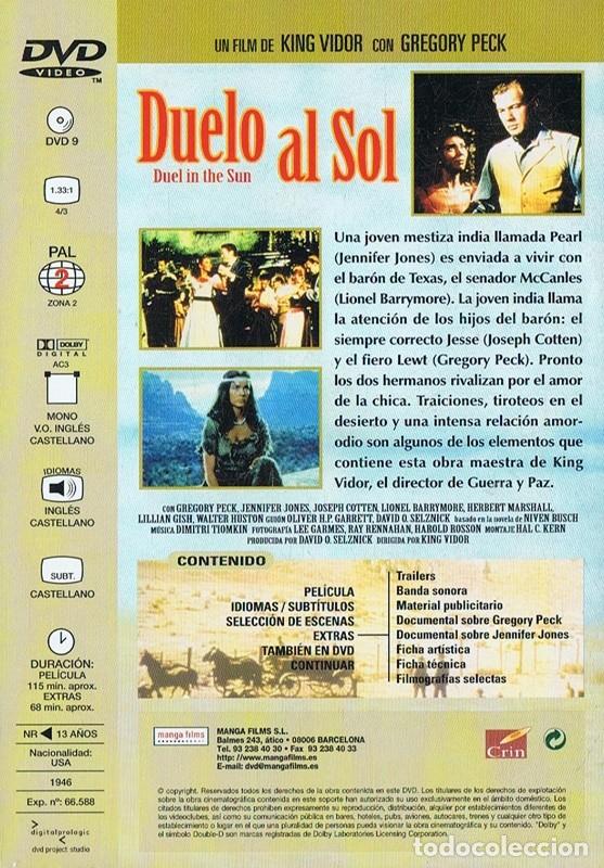 Cine: DUELO AL SOL GREGORY PECK - Foto 2