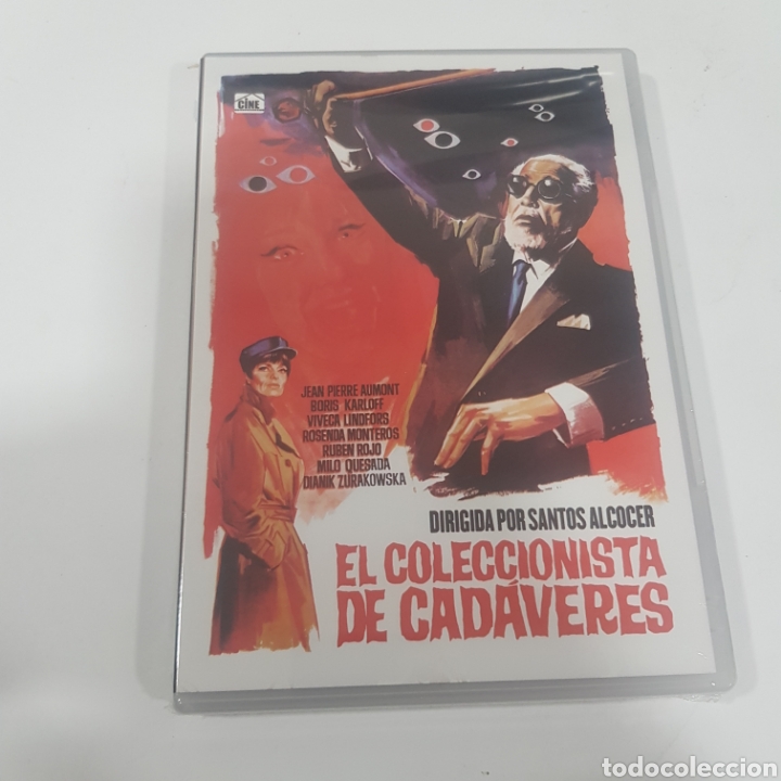 Cine: REF.ND187 el coleccionista de cad&aacute;veres DVD NUEVO PRECINTADO