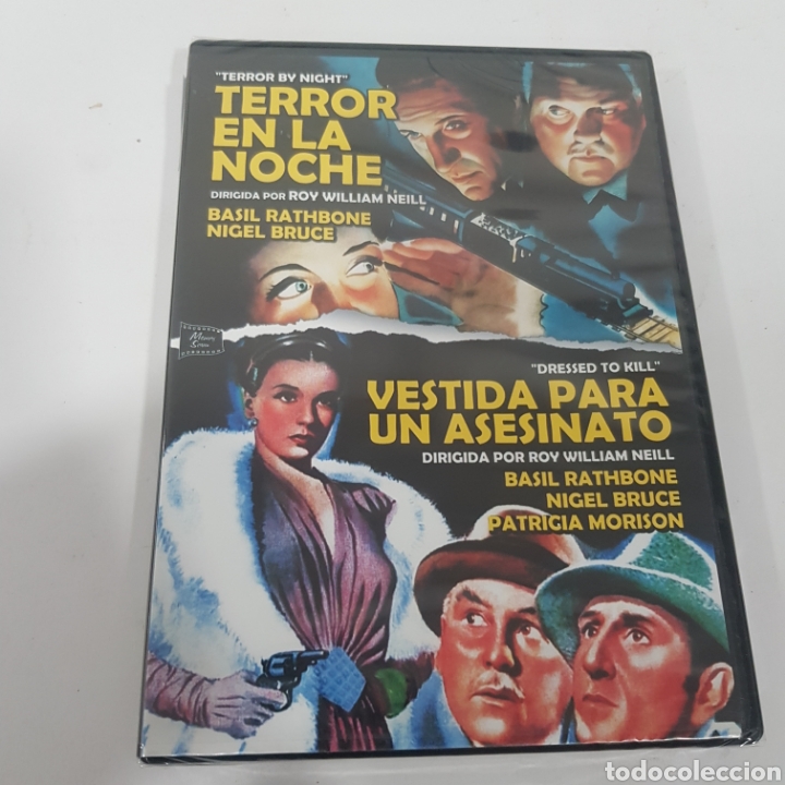 Cine: ND167 terror en la noche vestida para un asesinato DVD NUEVO PRECINTADO