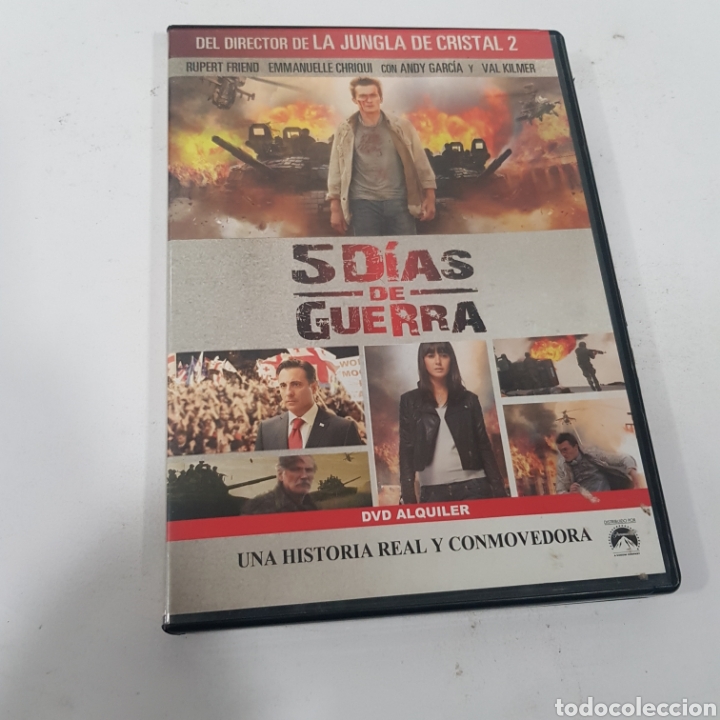 Cinema: V61 5 d&iacute;as de guerra -dvd procedencia VIDEOCLUB