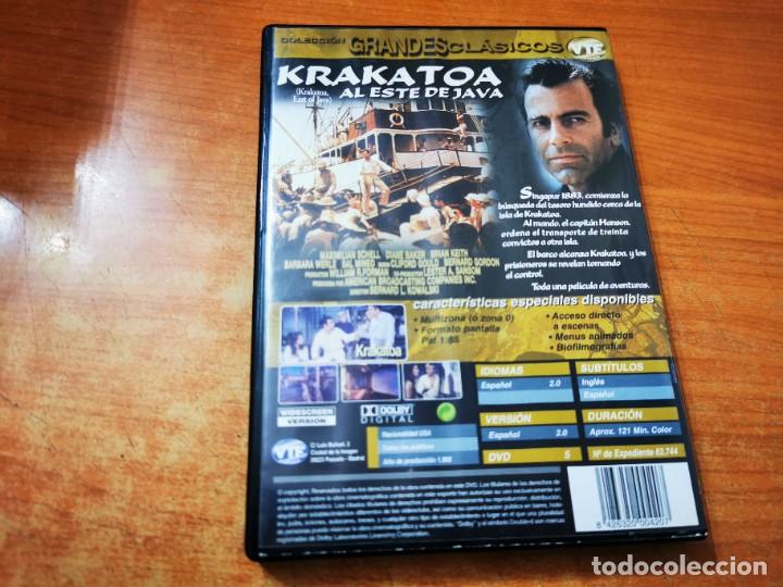 Cine: KRAKATOA AL ESTE DE JAVA DVD MAXIMILIAN SCHELL DIANE BAKER BRIAN KEITH BARBARA WERLE SAL MINEO - Foto 3