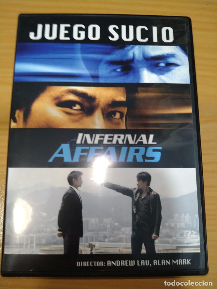 Cine: JUEGO SUCIO (INFERNAL AFFAIRS) DVD