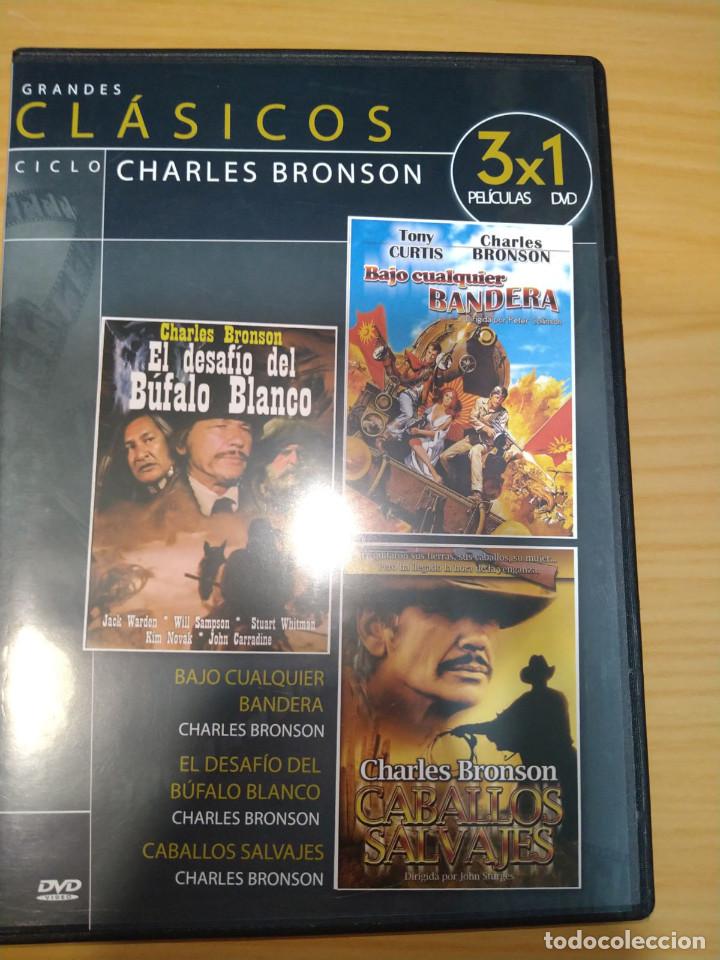 Cinema: CHARLES BRONSON GRANDES CLASICOS 3 X 1 DVD