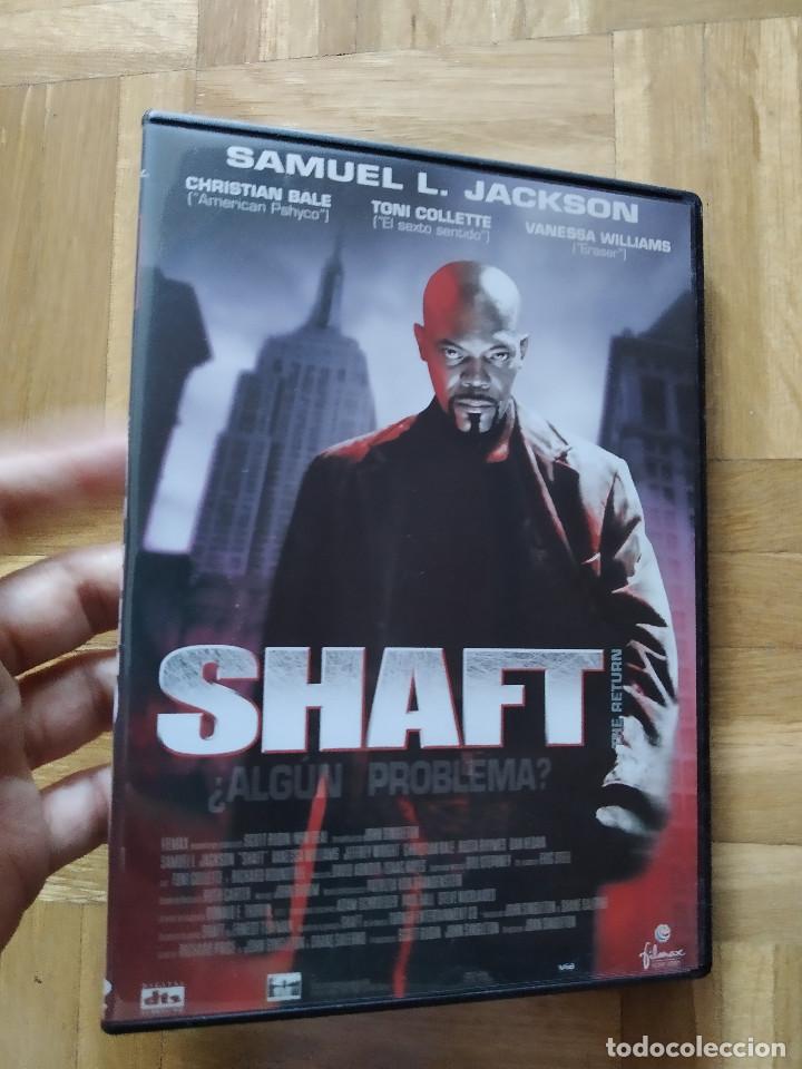 Cine: PELICULA DVD SHAFT &iquest;ALGUN PROBLEMA? SAMUEL L JACKSON CHRISTIAN BALE TONI COLLETTE VANESSA WILLIAMS