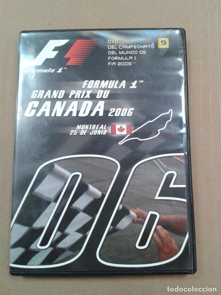 Cine: 2006 FORMULA 1 MONTREAL 25 DE JUNIO. DVD