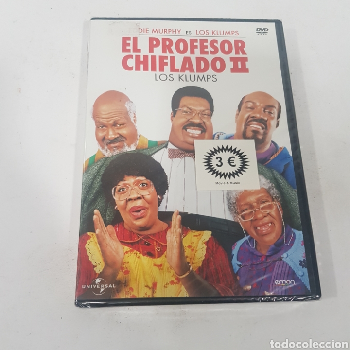 Cine: ND181 El profesor chiflado 2 -dvd NUEVO PRECINTADO