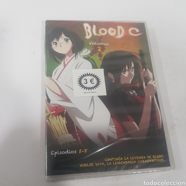 Kino: ND182 Blood-C volumen 2 -dvd NUEVO PRECINTADO