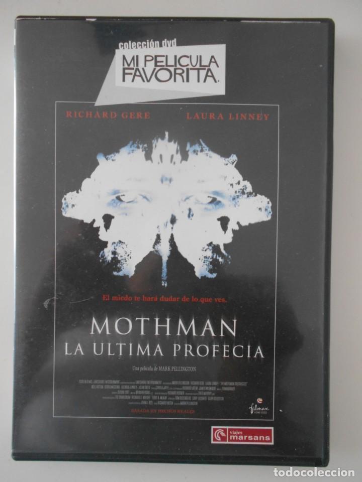 Cinema: MOTHMAN. LA ULTIMA PROFECIA. DVD DE LA PELICULA DE RICHAD GERE.
