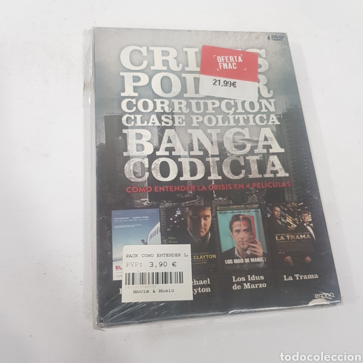 Cinema: ND165 c&oacute;mo entender la crisis en 4 pel&iacute;culas -dvd NUEVO PRECINTADO