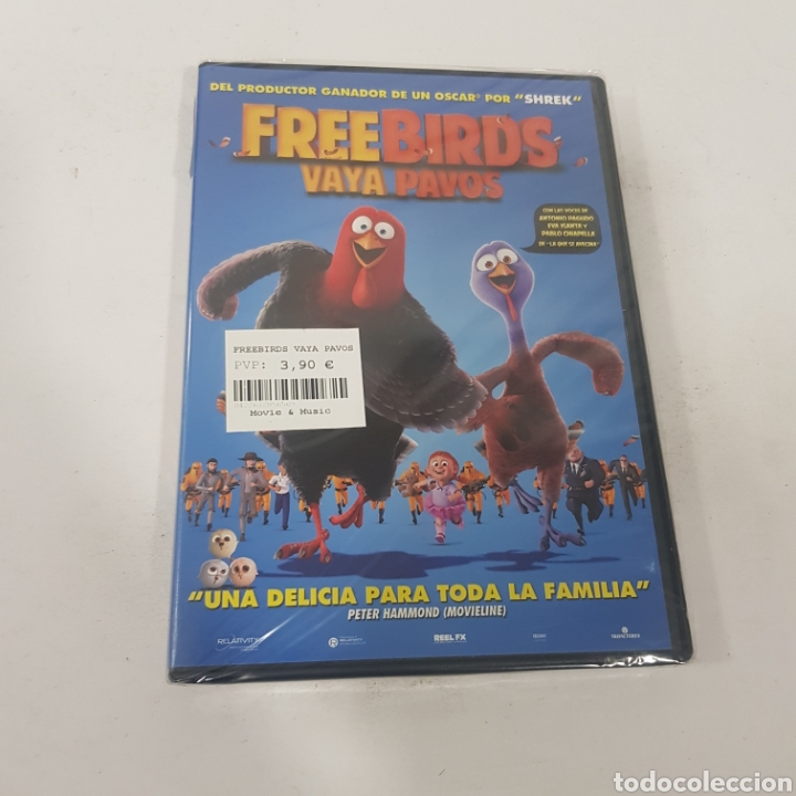 Cine: ND199 free Birds vaya pavos -dvd NUEVO PRECINTADO