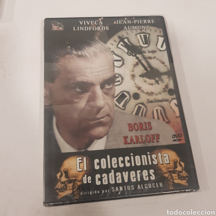 Cinema: ND184 el coleccionista de cad&aacute;veres -dvd NUEVO PRECINTADO