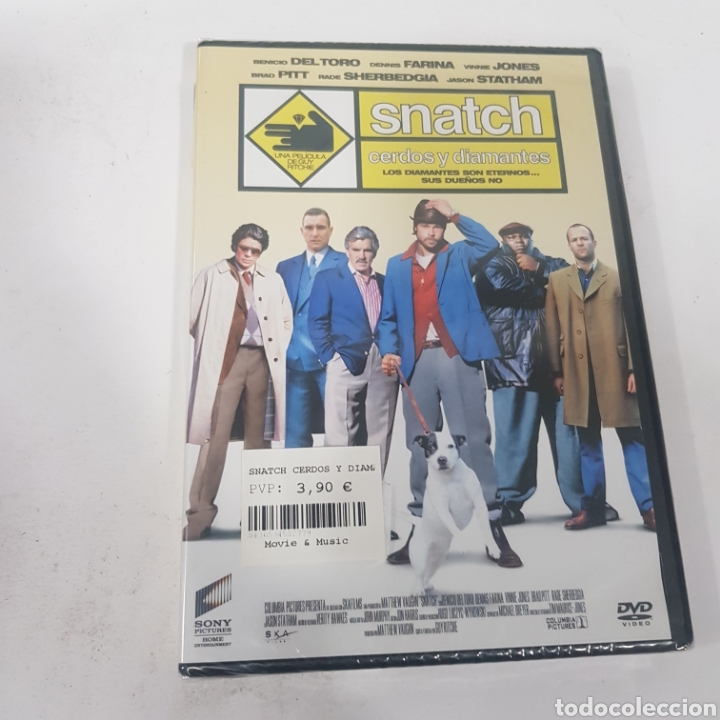 Cinema: REF.ND196 Snatch cerdos y diamantes -dvd NUEVO PRECINTADO