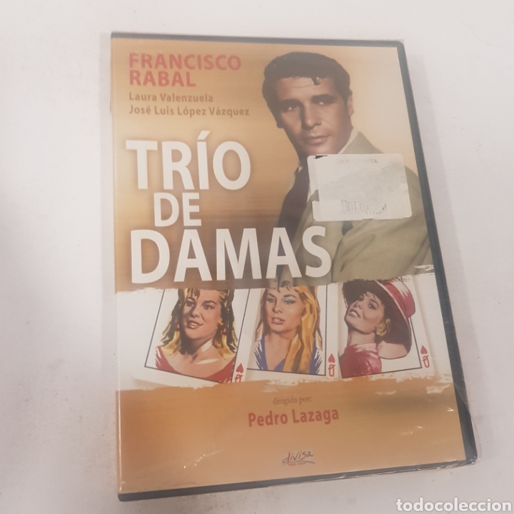 Cinema: ND251 tr&iacute;o de damas -dvd NUEVO PRECINTADO