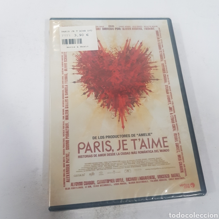Kino: ND251 Par&iacute;s je t,aime -dvd NUEVO PRECINTADO