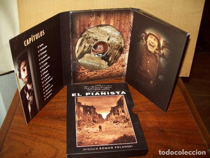 Cine: EL PIANISTA - DIRIGIDA POR ROMAN POLANSKI - DOBLE DVD + CD BSO COMO NUEVO - Foto 2 - 303592203