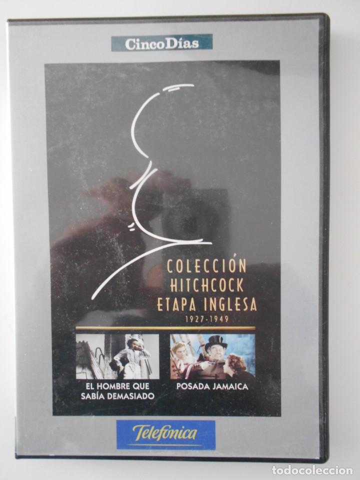 Kino: COLECCION HITCHCOCK ETAPA INGLESA 1927 - 1949. DVD CON 2 PELICULAS: EL HOMBRE QE SABIA DEMASIADO /