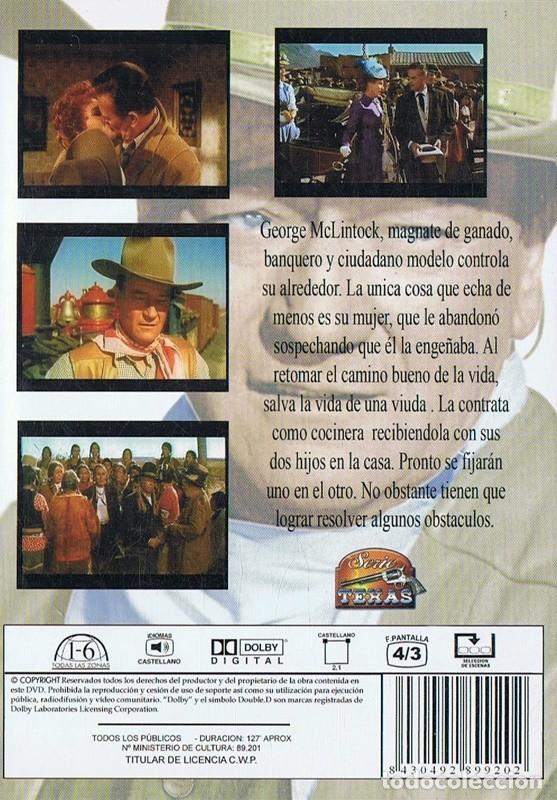 Cine: EL GRAN MCLINTOCK JOHN WAYNE - Foto 2