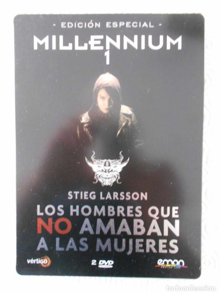 Cinema: LOS HOMBRES QUE NO AMABAN A LAS MUJERES. MILLENNIUM 1. EDICION ESPECIAL. 2 DVD. ESTUCHE METALICO.