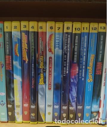 Cine: lote COLECCI&Oacute;N H&Eacute;ROES DEL C&Oacute;MIC..12 peliculas ..EN DVD.