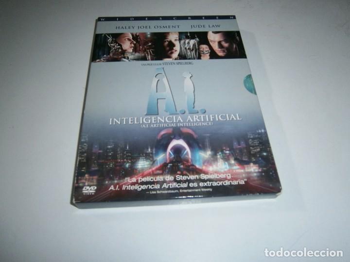 Cine: A.I. INTELIGENCIA ARTIFICIAL DVD HALEY JOEL JUDE LAW