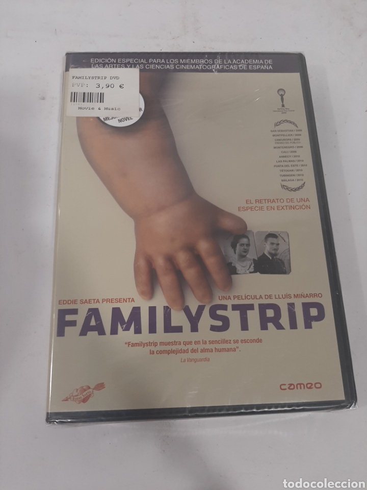 Cine: REF.ND196 familystrip -DVD NUEVO PRECINTADO