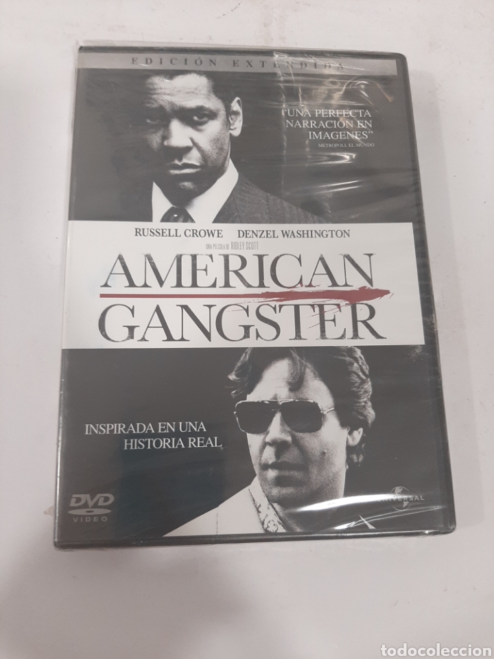 Cinema: REF.ND194 American Gangster -DVD NUEVO PRECINTADO
