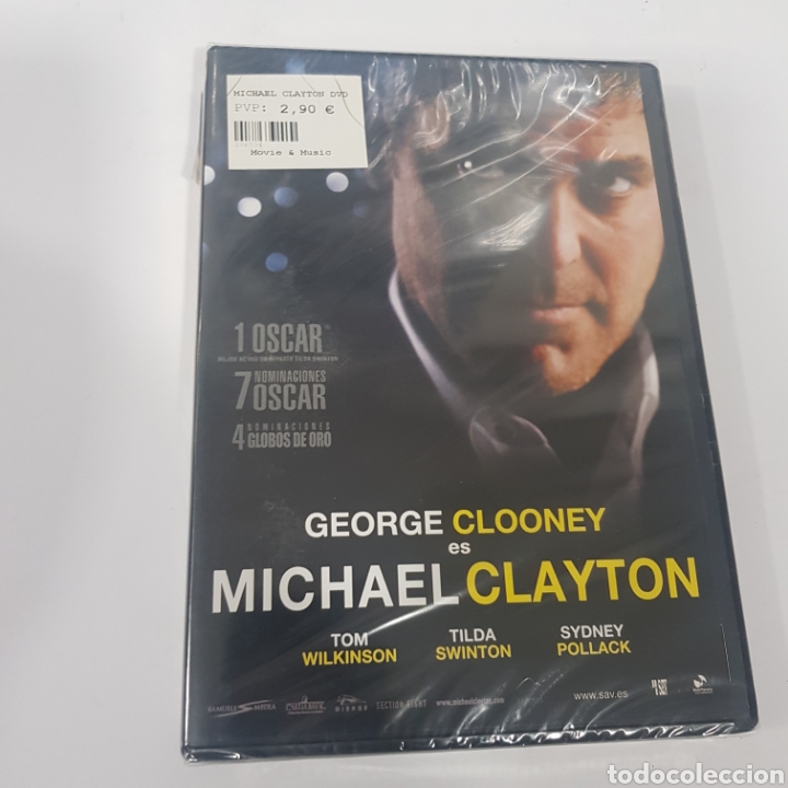 Cine: ND158 Michael Clayton -DVD NUEVO PRECINTADO