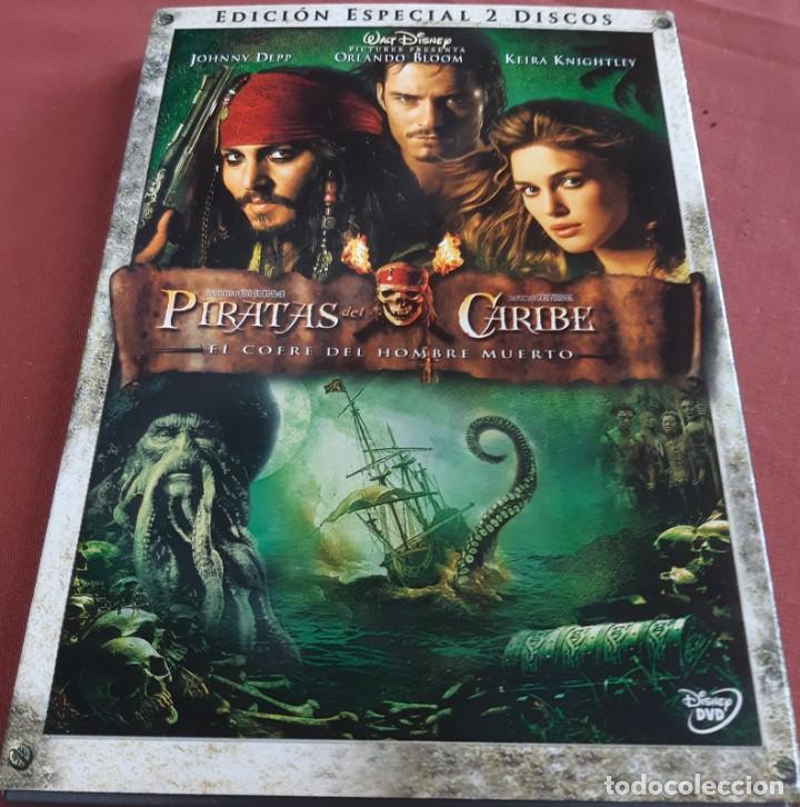 Cine: DVD PIRATAS DEL CARIBE - EL COFRE DEL HOMBRE MUERTO - EDICION ESPECIAL 2 DISCOS