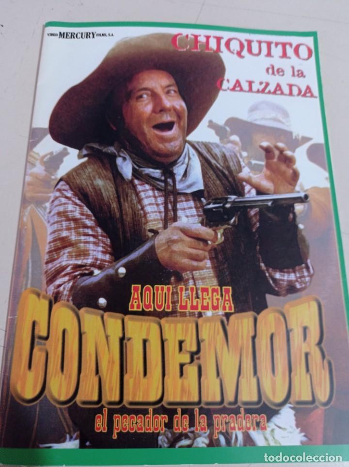 Cine: CINE CHIQUITO DE LA CALZADA - AQU&Iacute; LLEGA CONDEMOR, EL PECADOR DE LA PRADERA REF. UR MES