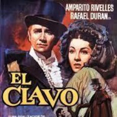 Cine: EL CLAVO - AMPARO RIVELLES, RAFAEL DURÁN, JUAN ESPANTALEÓN DVD NUEVO