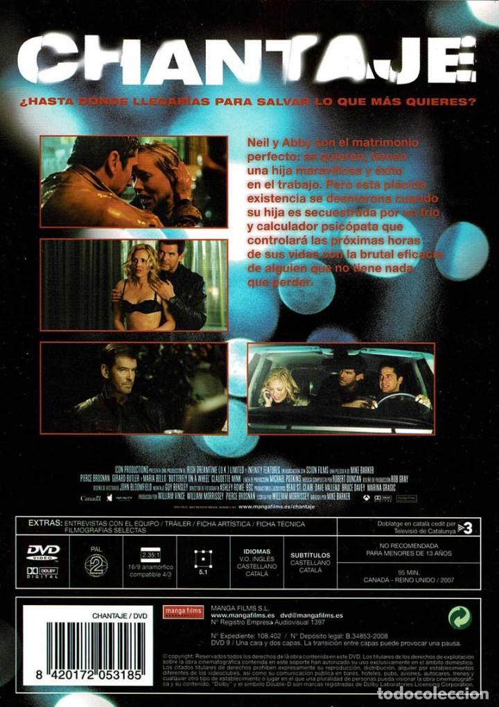 Cine: Chantaje. DVD - Foto 2